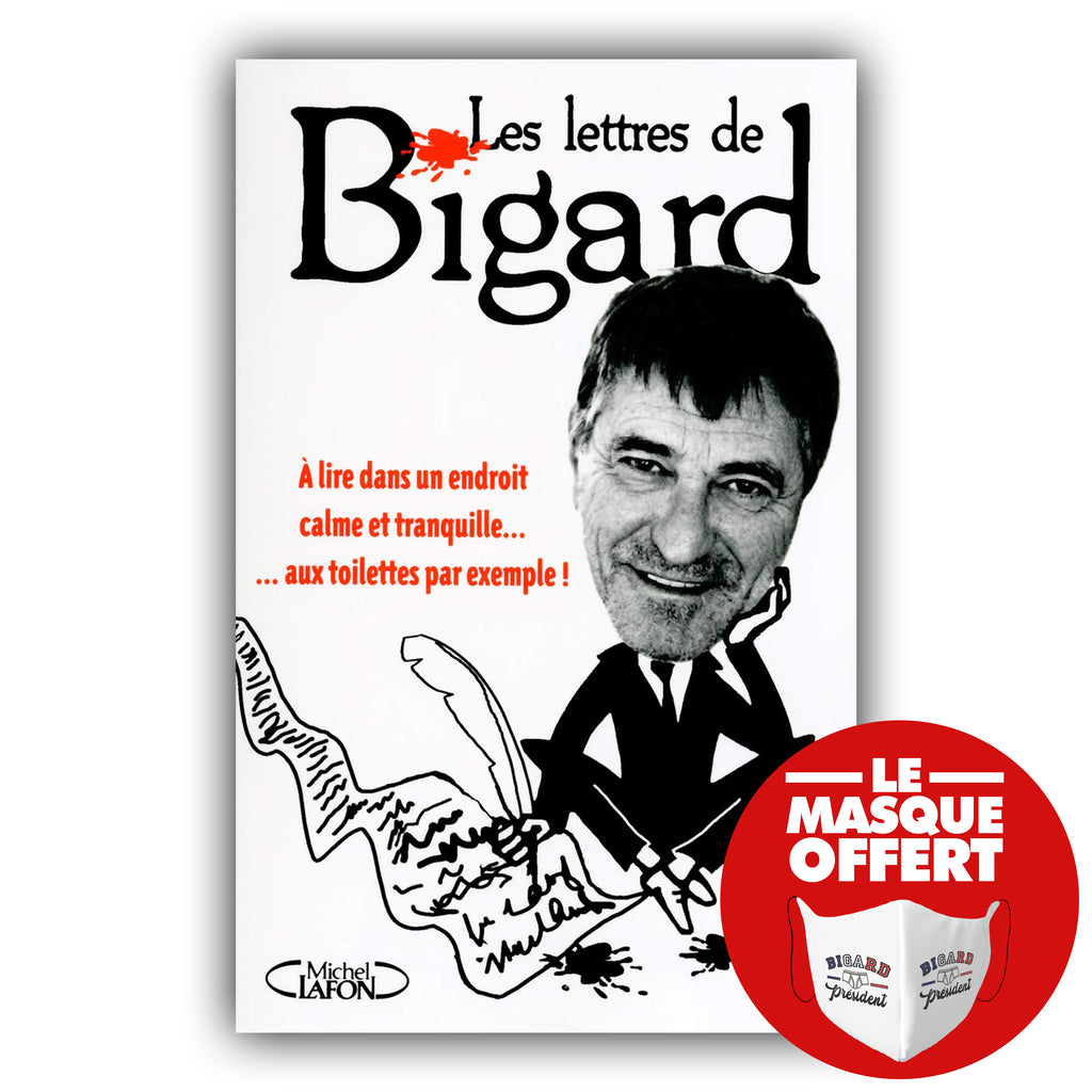 Les lettres de Bigard Broché + MASQUE OFFERT
