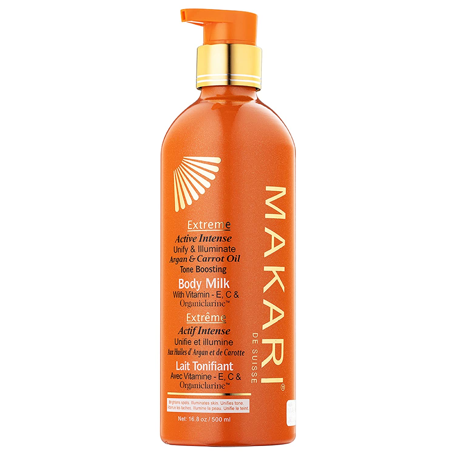 Makari Extreme Argan & Carrot Oil Tone Boosting Body Lotion (16.8 oz)