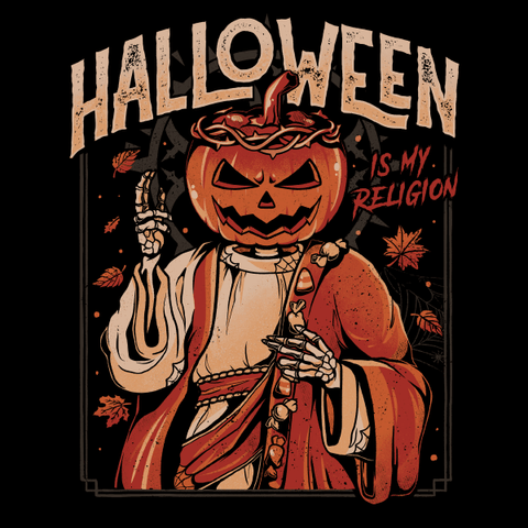 All Hail Halloween' Shirt, Where Goth Meets Dad Jokes