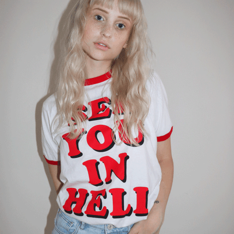See You In Hell Ringer Shirt Halloween Shirts For Witches Wicked Clothes