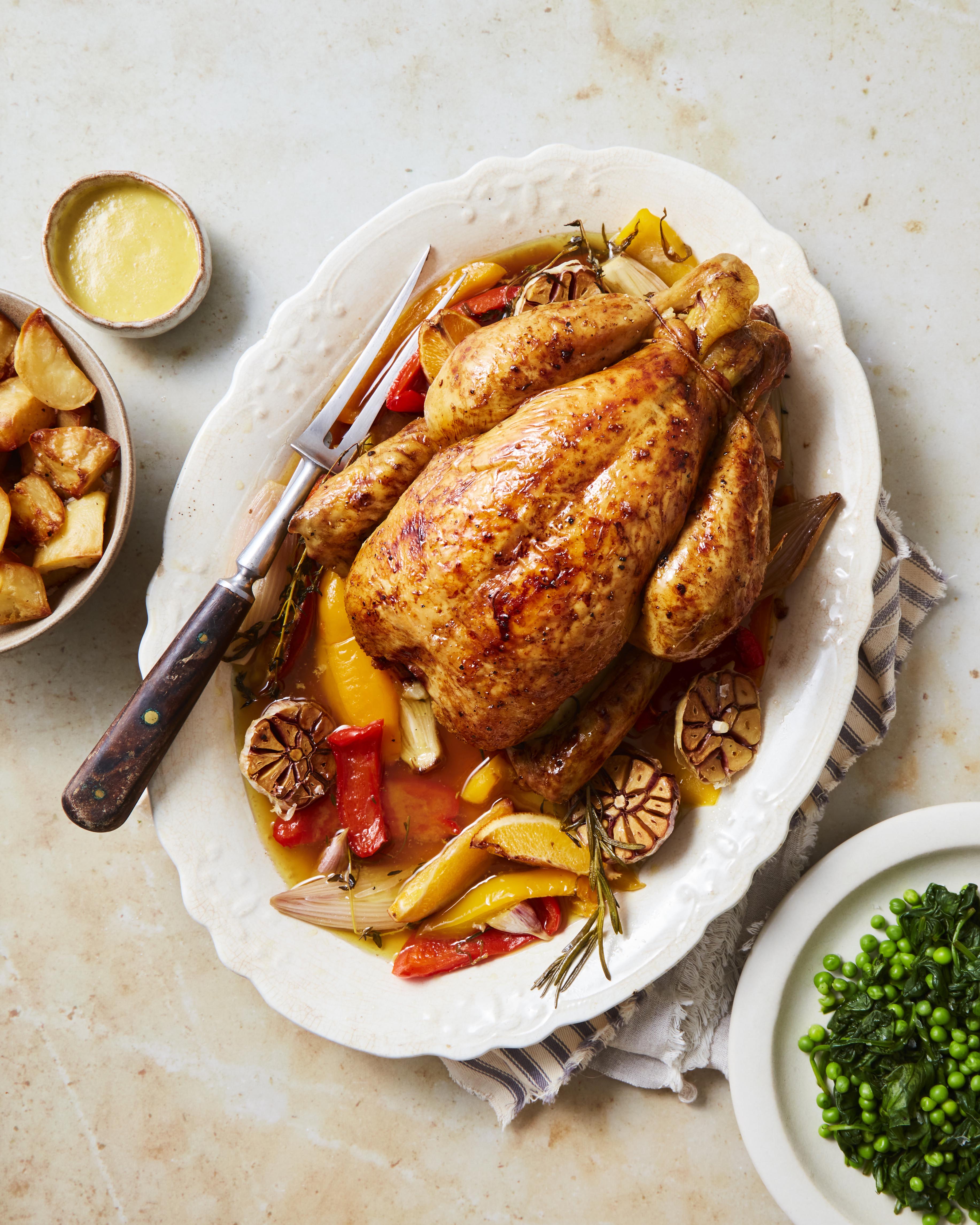 Slow Roasted Chicken with Apple Cyder Vinegar | Recipes | Aspall