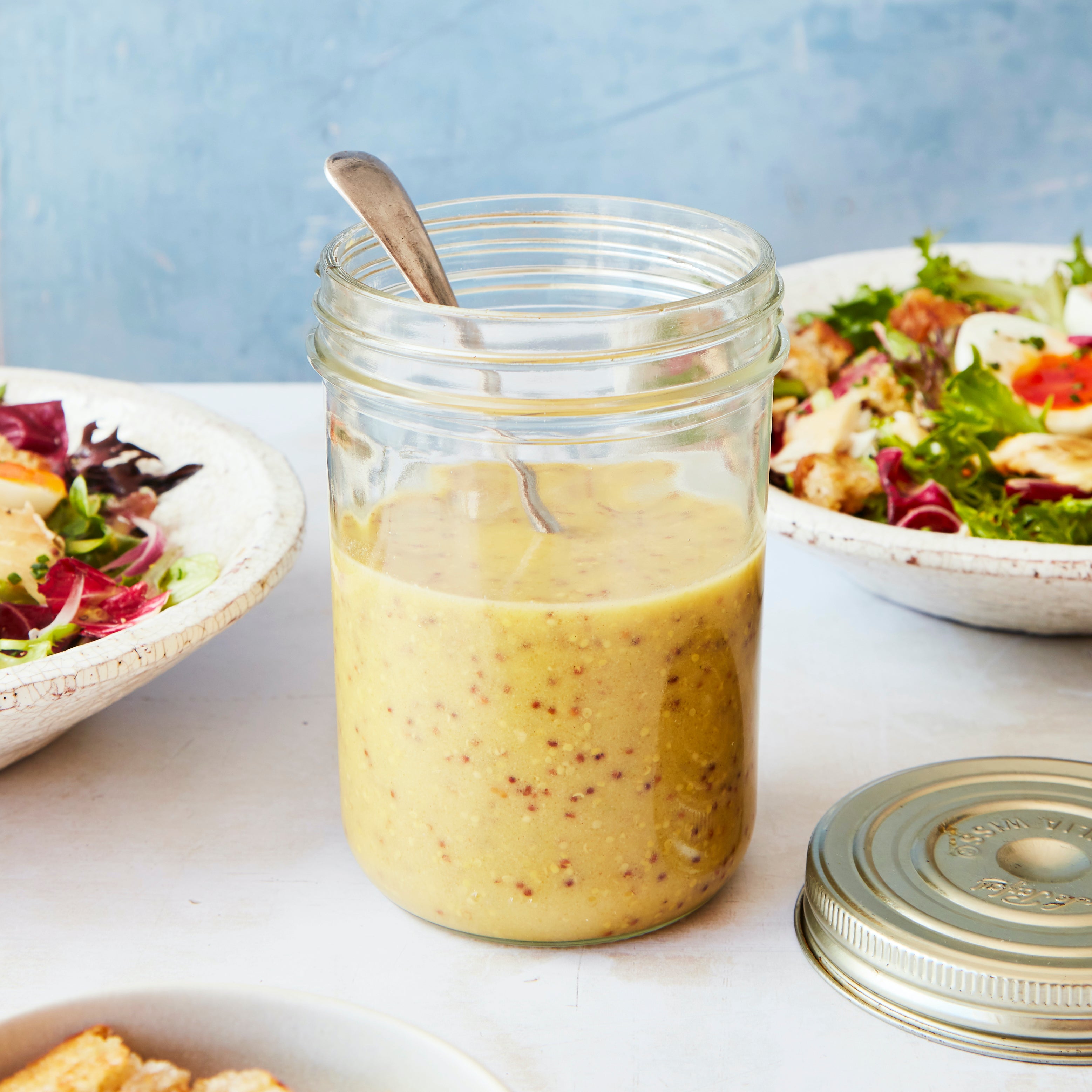 Wholegrain mustard dressing