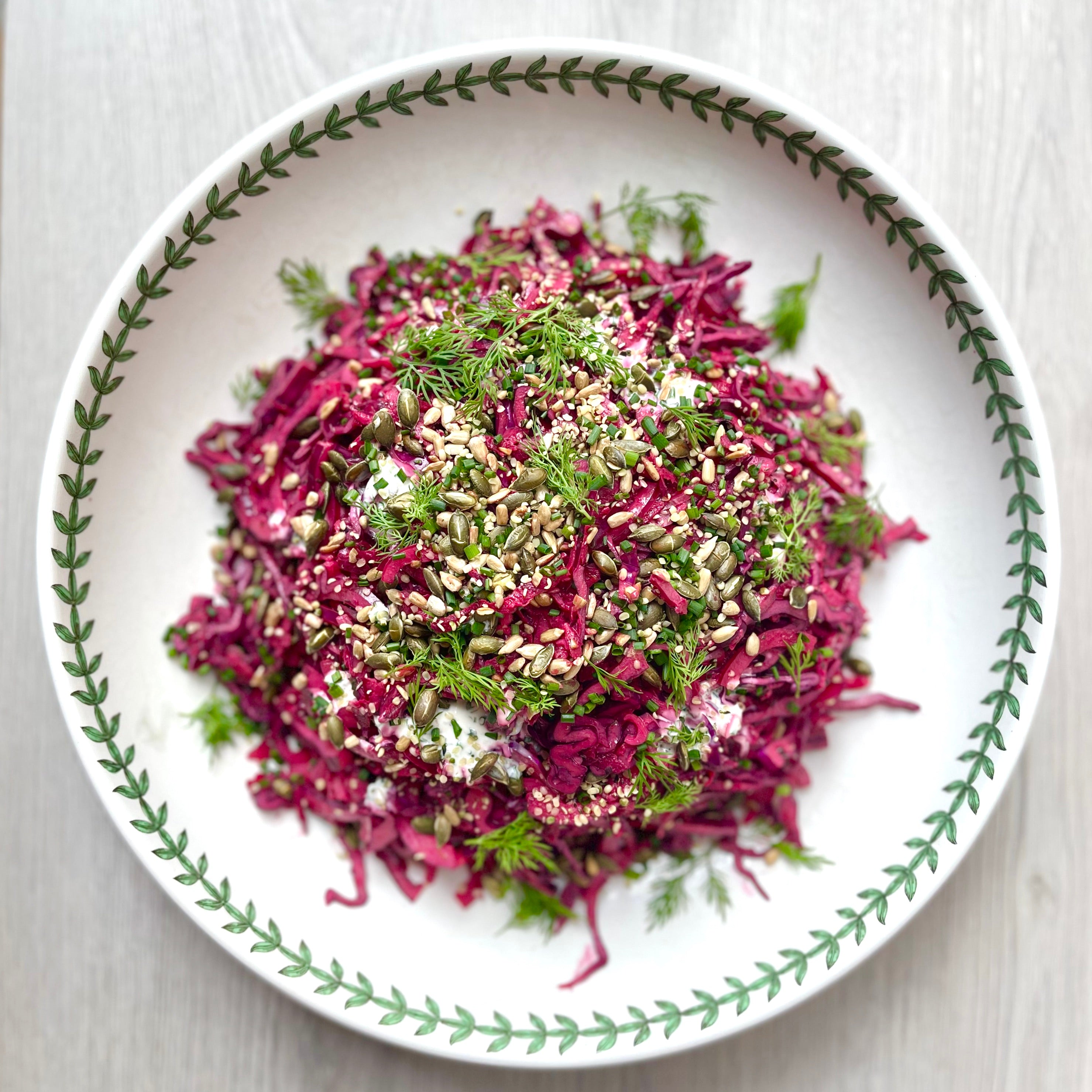 Pink slaw