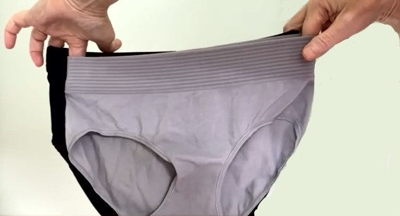 size comparison of zorbies to your own underwear