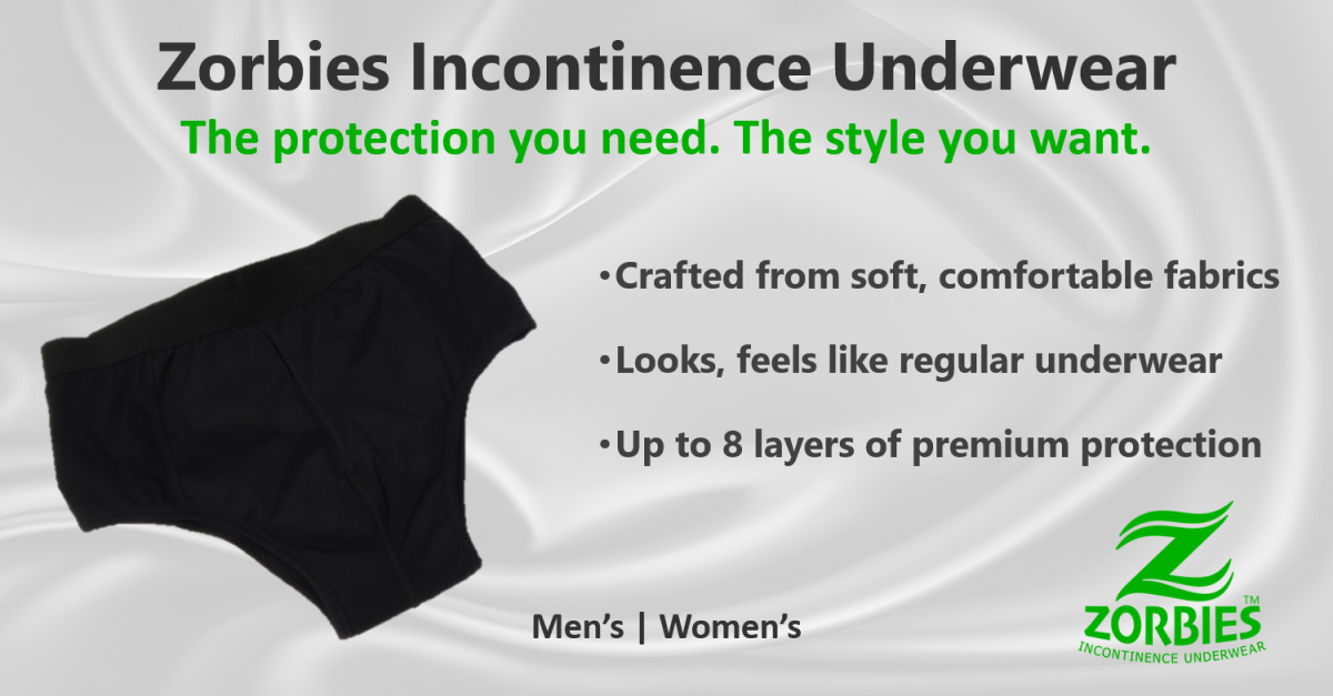 Zorbies Incontinence Underwear - Washable, Reusable | Official Site