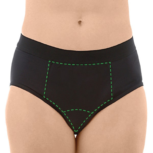 Women's Reusable Panties For Incontinence or Period Pads