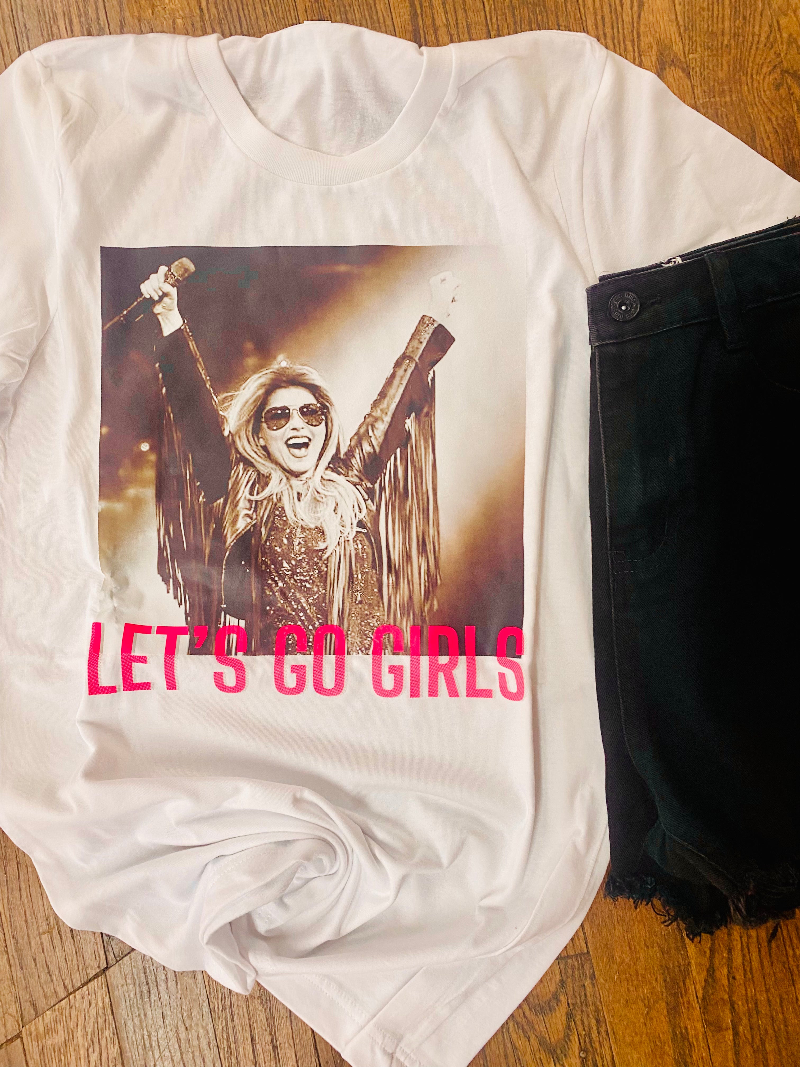 Lets Go Girls Graphic Tee