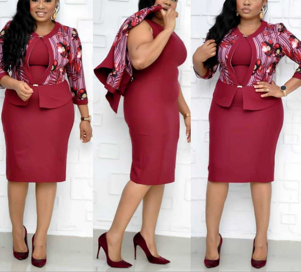 women's plus size dresses with jackets