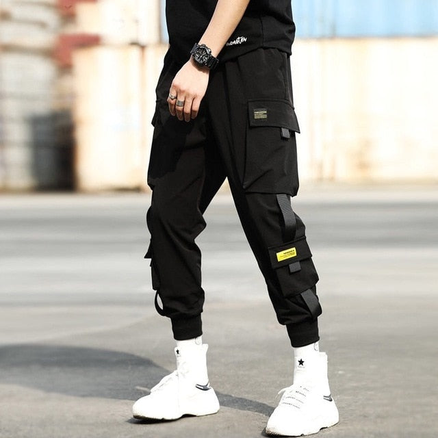 ribbons jogger pants