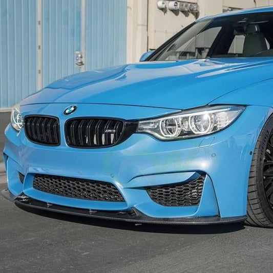 LEDER CARBON LENKRAD BLUE LINE PASSEND FÜR BMW M2 F87 M3 F80 M4 F82 F8 –  BIMMERCUSTOMS