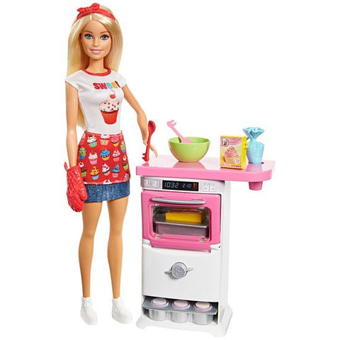 barbie bistro cart playset