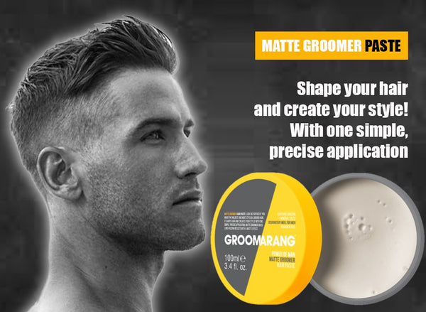 Groomarang Power of Man Matte Groomer Hair Paste 100ml 0
