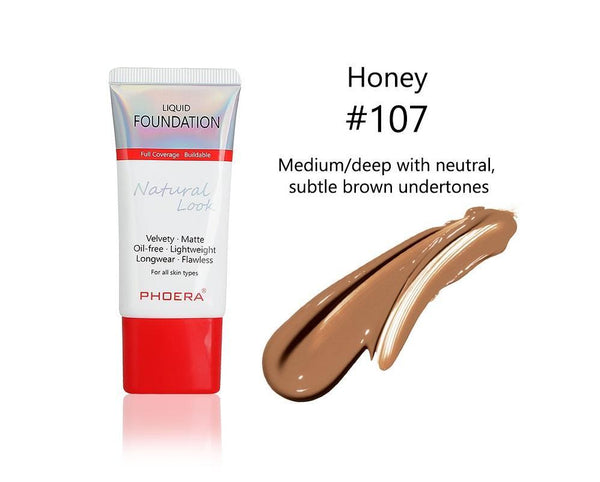 Phoera Liquid Foundation Tube Packaging 13