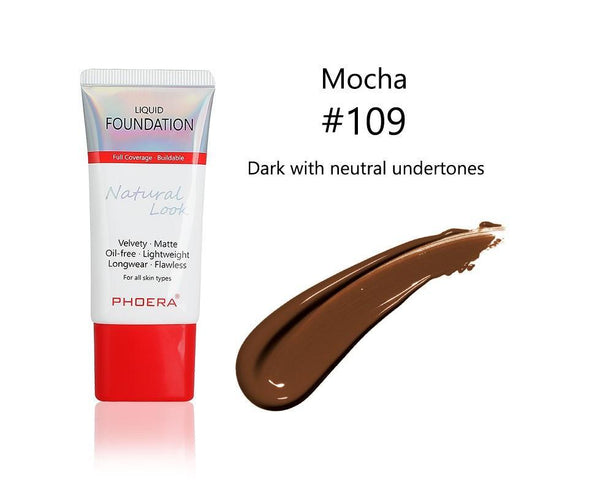 Phoera Liquid Foundation Tube Packaging 15