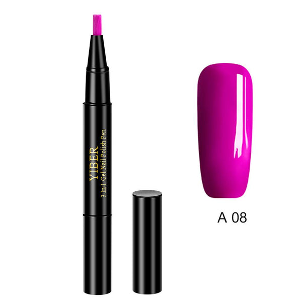 Glamza One Step Gel Nail Polish Pen 8