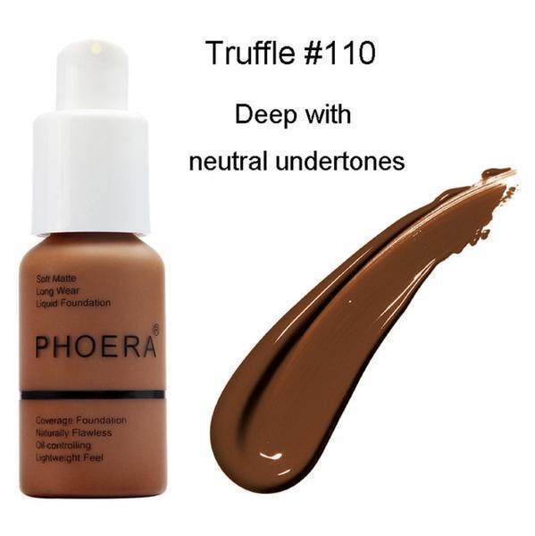 Phoera Flawless Matte Liquid Foundation - (SOME SHADES ON BACK ORDER - SEE DESCRIPTION) 17