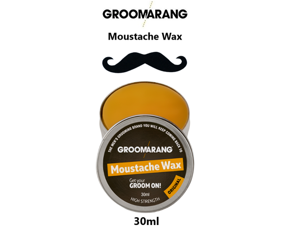 Groomarang Original Moustache Wax 15ml & 30ml 2