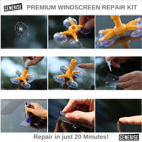 Generise PREMIUM Windshield Repair Kit 6
