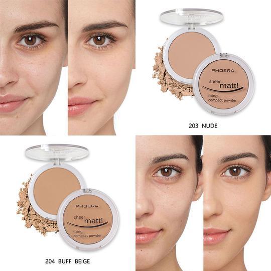 PHOERA Sheer Matte Compact Foundation Powder 2