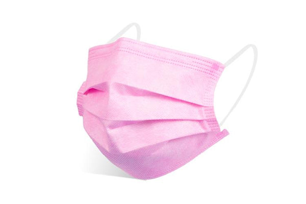 Generise Pink 3 Ply Face Masks EN149:2001 X50 0