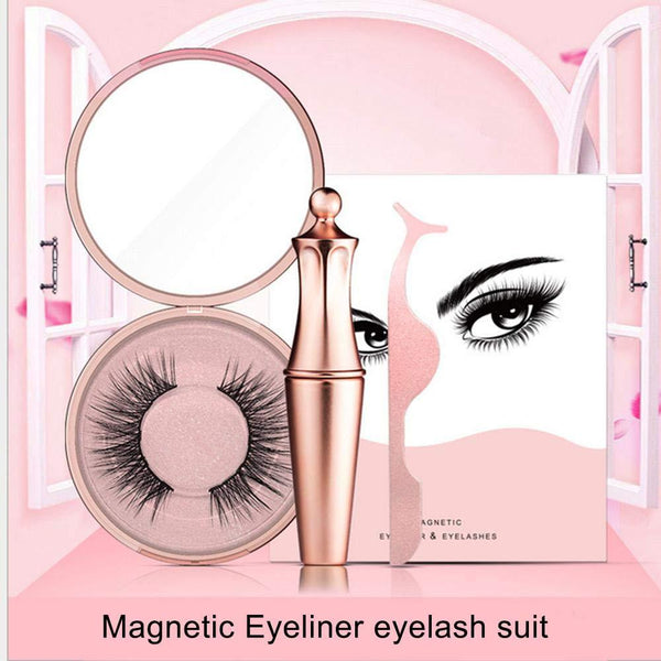 Glamza Magnetic Eyeliner, Eyelash & Tweezer Set 6
