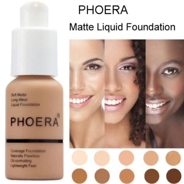 Phoera Flawless Matte Liquid Foundation - (SOME SHADES ON BACK ORDER - SEE DESCRIPTION) 5