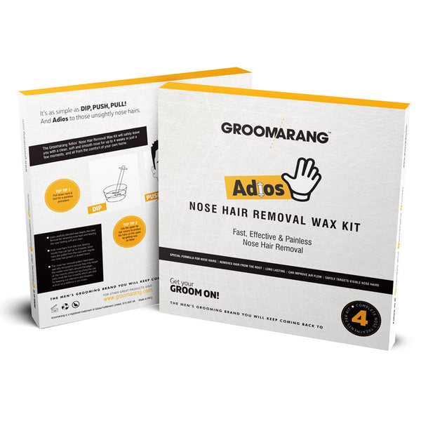 Groomarang Adios Nose Hair Removal Wax Kit 1