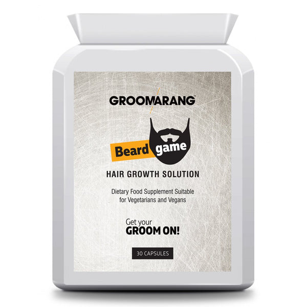 Groomarang ‘Beard Game’ Beard Growth Tablets 0