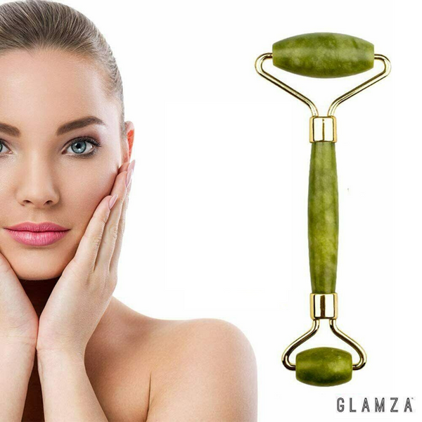 Glamza Jade Roller - Double Sided 0