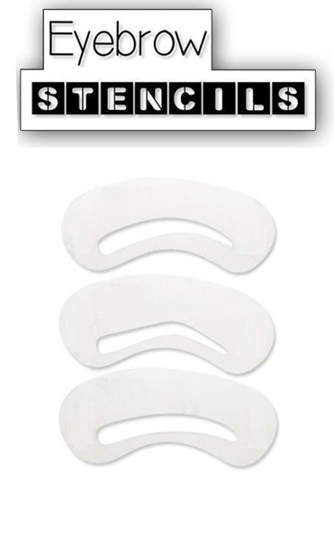 Glamza Eyebrow Stencils (3 Pack) 4