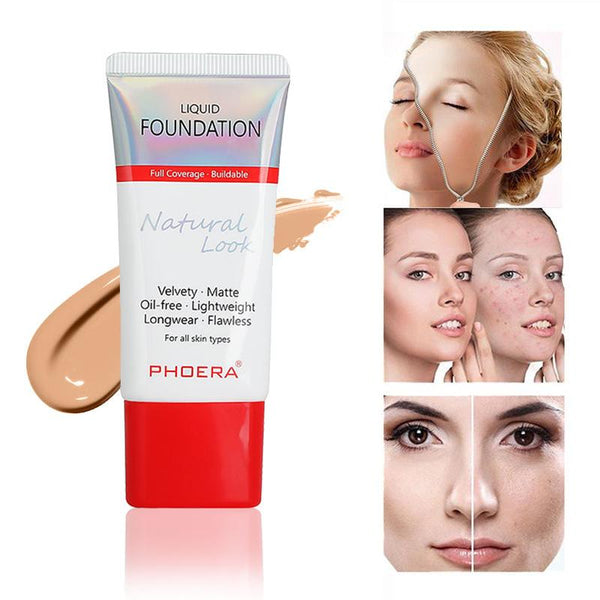 Phoera Liquid Foundation Tube Packaging 19