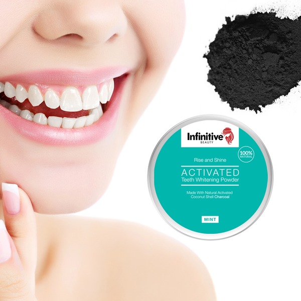 IB Rise and Shine Charcoal Teeth Whitening Powder - 50g 2