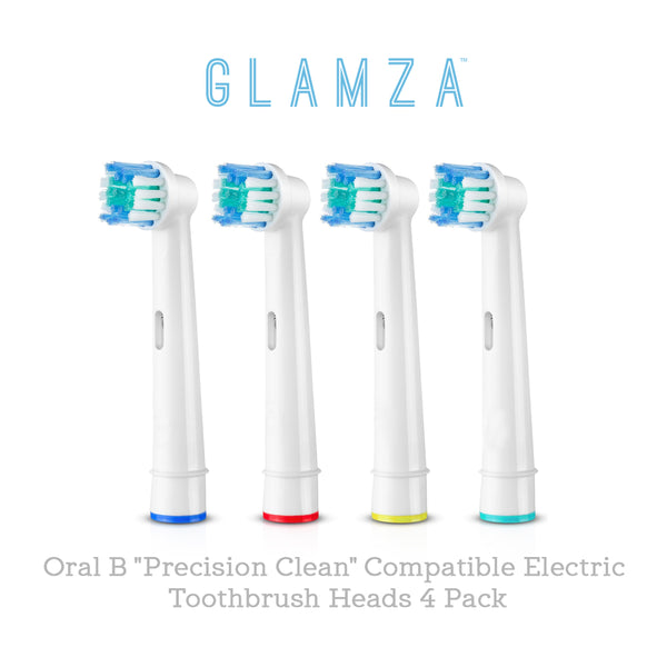 Oral B Precision Clean Compatible Electric Toothbrush Heads 4 Pack 1