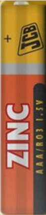 Generise AAA Zinc Battery - x 1 BATTERY ONLY (JCB BRAND) 0