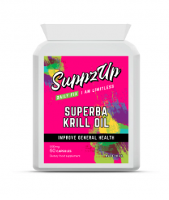SUPPZUP -SUPERBA KRILL OIL EXTRACT 500MG 60 CAPSULES 0
