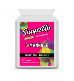 SUPPZUP- D-MANNOSE 500MG 90 CAPSULES 0