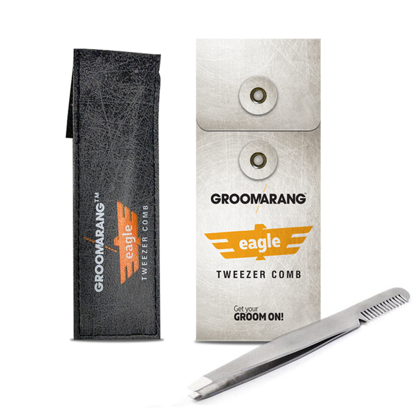 Groomarang Eagle Tweezer German Stainless Steel Comb 0