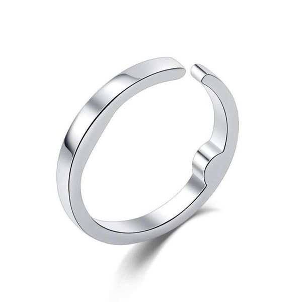 Acusnore Sterling Silver 2 Pressure Point Snoring Ring 0