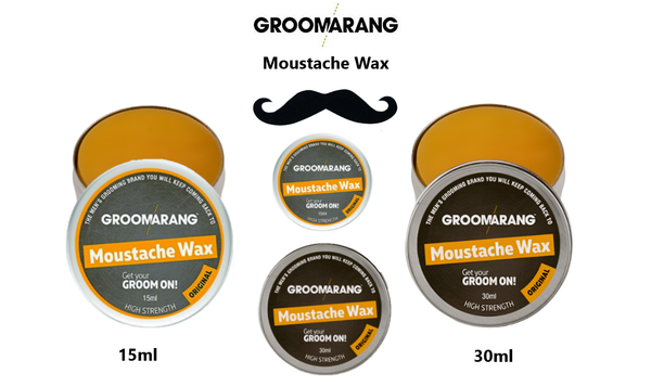 Groomarang Original Moustache Wax 15ml & 30ml 0
