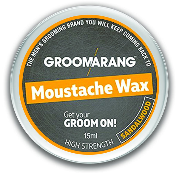 Groomarang Sandalwood Moustache Wax 15ml 0