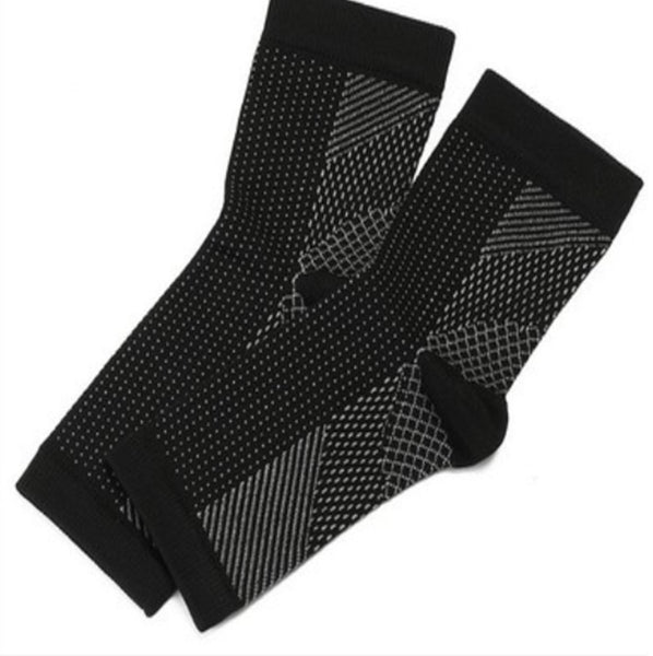 Open Toe Plantar Fasciitis Socks - Compression Socks- S/M & L/XL 0