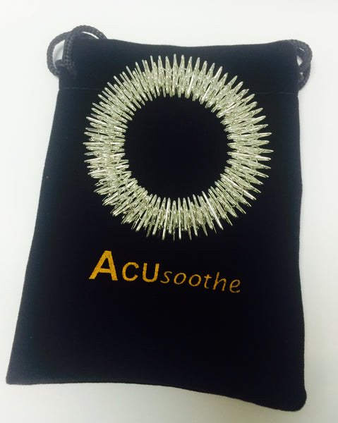 Acusoothe Acupressure Bracelet Silver 0