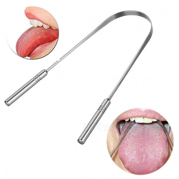 Glamza Stainless Steel Tongue Scraper 2