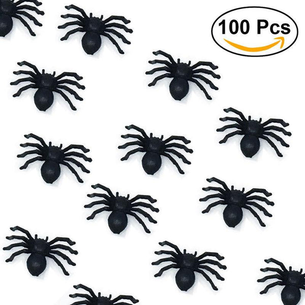 Halloween Spiders Bag of 100 - Mini & Large 3