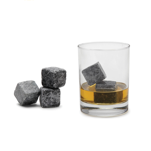 Granite Whiskey Ice Cooler Stones (Reuseable) 12