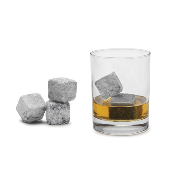 Granite Whiskey Ice Cooler Stones (Reuseable) 14