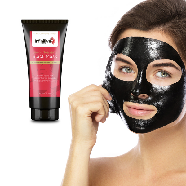 Infinitive Beauty Deep Cleansing Black Mask - Blackhead Removing Peel off Mask 50g 0
