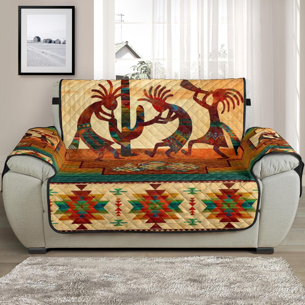 Kokopelli Myth Native American Chair Sofa Protector – Powwow Store