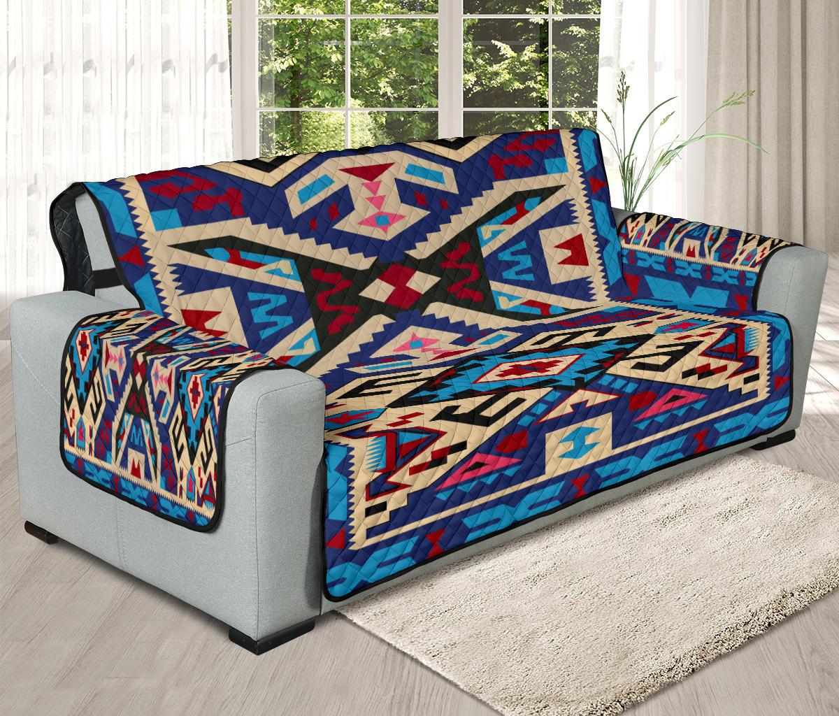 Native Tribes Pattern Native American 78 Chair Sofa Protector – Powwow ...