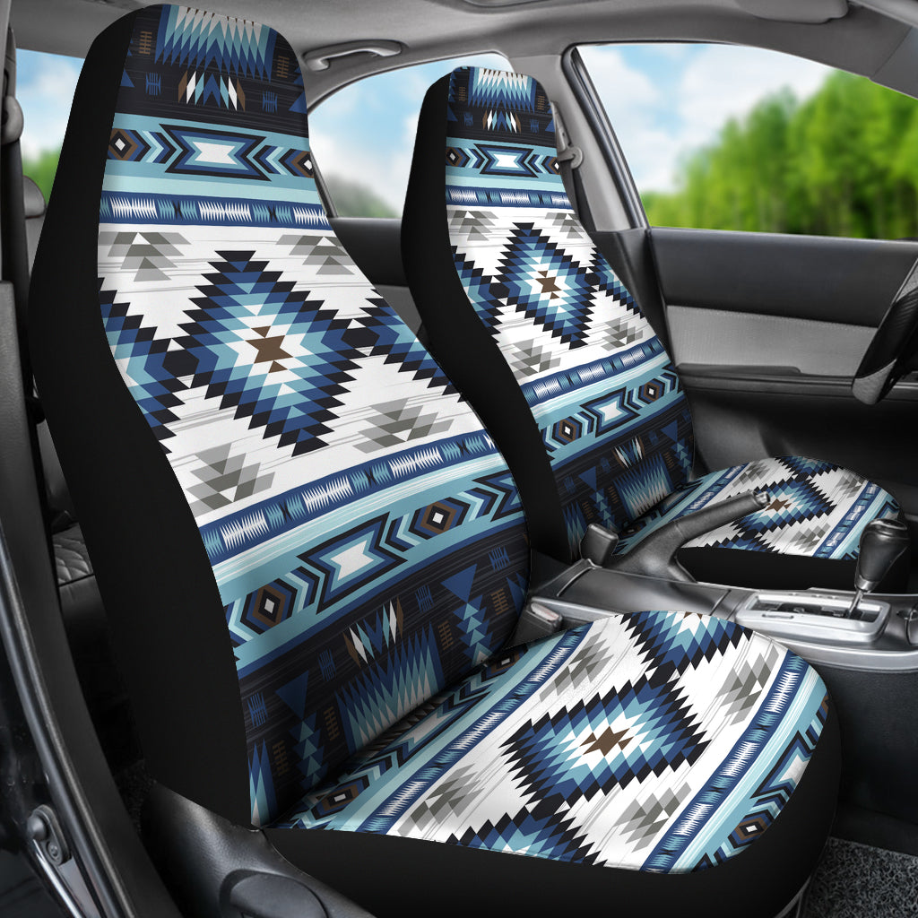 light blue car seat covers